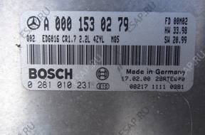 БЛОК УПРАВЛЕНИЯ vito 2.2 cdi A0001530279
