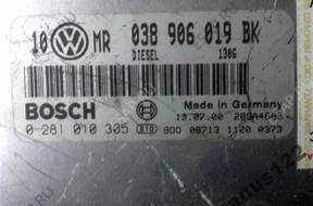 БЛОК УПРАВЛЕНИЯ VOLKSWAGEN 1.9 ATJ 0281010305 038906019BK