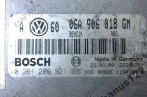 БЛОК УПРАВЛЕНИЯ VOLKSWAGEN 2.0 AQY 0261206921 06A906018GM