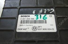 БЛОК УПРАВЛЕНИЯ VOLKSWAGEN 2.0 DF1 0261203266 037906024D