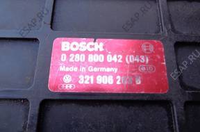 БЛОК УПРАВЛЕНИЯ Volkswagen Audi   0280800042