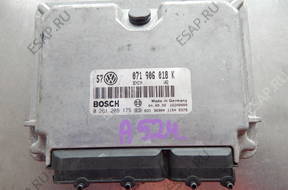 БЛОК УПРАВЛЕНИЯ VOLKSWAGEN ECU 0261206175 071906018K