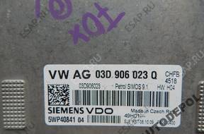 БЛОК УПРАВЛЕНИЯ VOLKSWAGEN FOX 03D906023Q 5WP4084104