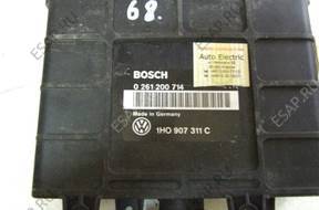 БЛОК УПРАВЛЕНИЯ VOLKSWAGEN GOLF 0261200714 1H0907311C