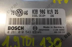 БЛОК УПРАВЛЕНИЯ VOLKSWAGEN PASSAT B5 FL 1,9 TDI 130 KM