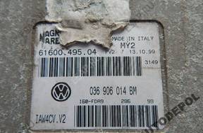 БЛОК УПРАВЛЕНИЯ VOLKSWAGEN POLO 1.4 16V 036906014 BM