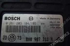 БЛОК УПРАВЛЕНИЯ VOLKSWAGEN SEAT 0261203184/185 8A0907311H