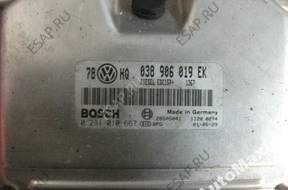 БЛОК УПРАВЛЕНИЯ VOLKSWAGEN SEAT 1.9 TDI   ДВИГАТЕЛЕМ
