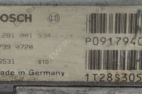 БЛОК УПРАВЛЕНИЯ   VOLVO 850 2.5 TDI 0281001534