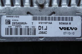 БЛОК УПРАВЛЕНИЯ VOLVO S40 V50 2.0D 5WS40562A-T 31211071AA