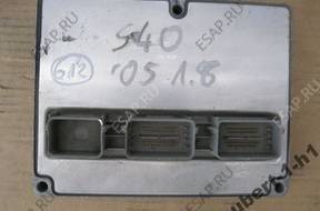 БЛОК УПРАВЛЕНИЯ VOLVO S40 V50  ДВИГАТЕЛЕМ 1.8