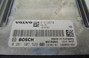 БЛОК УПРАВЛЕНИЯ VOLVO S60 V60   ДВИГАТЕЛЕМ 31312578