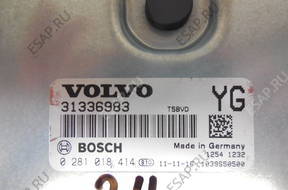 БЛОК УПРАВЛЕНИЯ VOLVO S60 V60   ДВИГАТЕЛЕМ 31336983