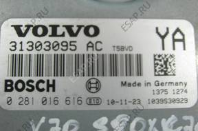 БЛОК УПРАВЛЕНИЯ VOLVO S80 V70 XC70 1.6 D 0281016616 BOSCH