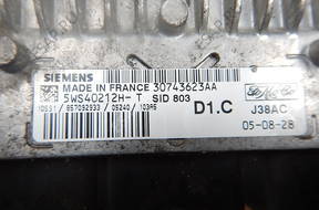 БЛОК УПРАВЛЕНИЯ volvo v50 5WS40212H-T 30743623AA