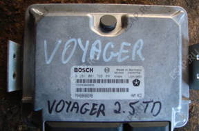 БЛОК УПРАВЛЕНИЯ VOYAGER 2.5 TD 2000 год.   0281001768
