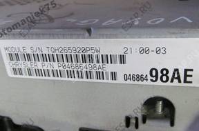 БЛОК УПРАВЛЕНИЯ VOYAGER 99 2.0 16V   04686498AE