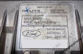 БЛОК УПРАВЛЕНИЯ ВПРЫСКОМ ТОПЛИВА FORD 1s4a9f954sp 80927n
