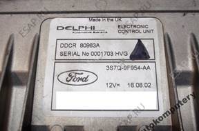 БЛОК УПРАВЛЕНИЯ ВПРЫСКОМ ТОПЛИВА FORD 3s7q9f954aa 80963a