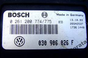БЛОК УПРАВЛЕНИЯ   VW 0261200774/775  030906026F