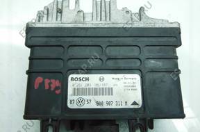 БЛОК УПРАВЛЕНИЯ   VW 0261203186/187 8A0907311M