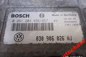 БЛОК УПРАВЛЕНИЯ VW   0261203456 030906026AJ