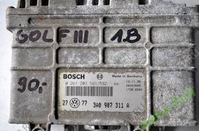 БЛОК УПРАВЛЕНИЯ VW 0261203591/592 3A0907311A