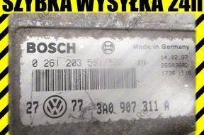 БЛОК УПРАВЛЕНИЯ   VW   0261203591/592