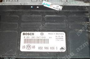БЛОК УПРАВЛЕНИЯ VW 0261203647 /648 032906026 G - Rumia