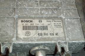 БЛОК УПРАВЛЕНИЯ VW 0261203744 /030906026 AC -