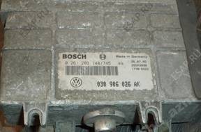 БЛОК УПРАВЛЕНИЯ VW 0261203744 /745 030906026AK -