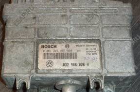 БЛОК УПРАВЛЕНИЯ VW 0261203897 /898 032906026 H -