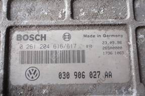 БЛОК УПРАВЛЕНИЯ , VW 0261204616/617/030906027AA