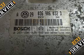 БЛОК УПРАВЛЕНИЯ VW 0261206826 036906032D PLUG&PLAY