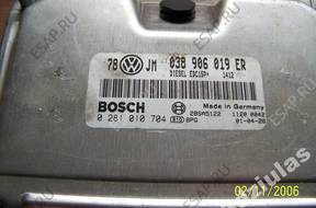 БЛОК УПРАВЛЕНИЯ VW   0281010704 038906019ER