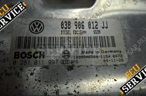 БЛОК УПРАВЛЕНИЯ VW 0281011997 038906012JJ PLUG&PLAY