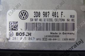 БЛОК УПРАВЛЕНИЯ VW 0281015047 3D0907401F EDC17CP04