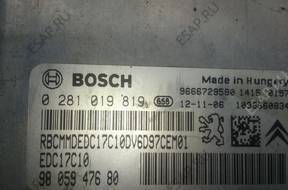 БЛОК УПРАВЛЕНИЯ vw 0281019819