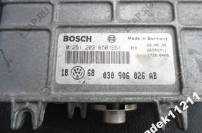 БЛОК УПРАВЛЕНИЯ VW 030 906 026 AB