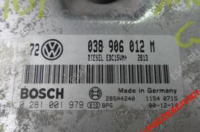 БЛОК УПРАВЛЕНИЯ   VW 038906012M 1.9 TDI ALH P-