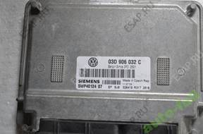 БЛОК УПРАВЛЕНИЯ VW 03D 906 032 C 03D906032C