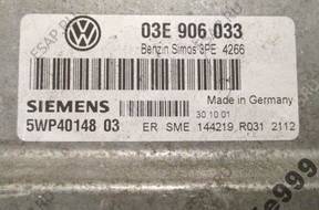 БЛОК УПРАВЛЕНИЯ    VW 03E906033      5WP4014803