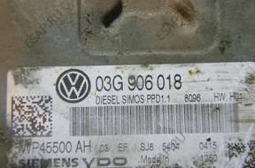БЛОК УПРАВЛЕНИЯ VW   03G906018