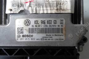 БЛОК УПРАВЛЕНИЯ   VW 03L906022GD 2.0 TDI