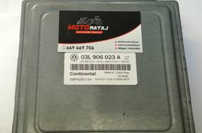 БЛОК УПРАВЛЕНИЯ VW 03L906023A 5WP42801AA SIMOS PCR2.1