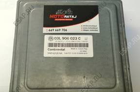 БЛОК УПРАВЛЕНИЯ VW 03L906023C 5WP42626AA  SIMOS PCR2.1