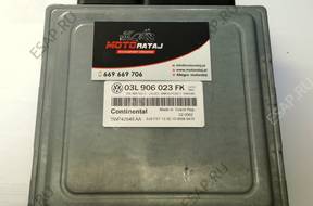 БЛОК УПРАВЛЕНИЯ VW 03L906023FK 5WP42648AA SIMOS PCR2.1