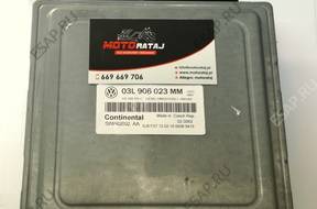 БЛОК УПРАВЛЕНИЯ VW  03L906023MM 5WP42692AA SIMOS PCR2.1