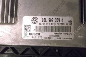БЛОК УПРАВЛЕНИЯ   vw 03L907 309 K