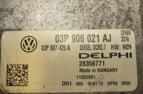 БЛОК УПРАВЛЕНИЯ   VW 03P906021AJ 03P907425A